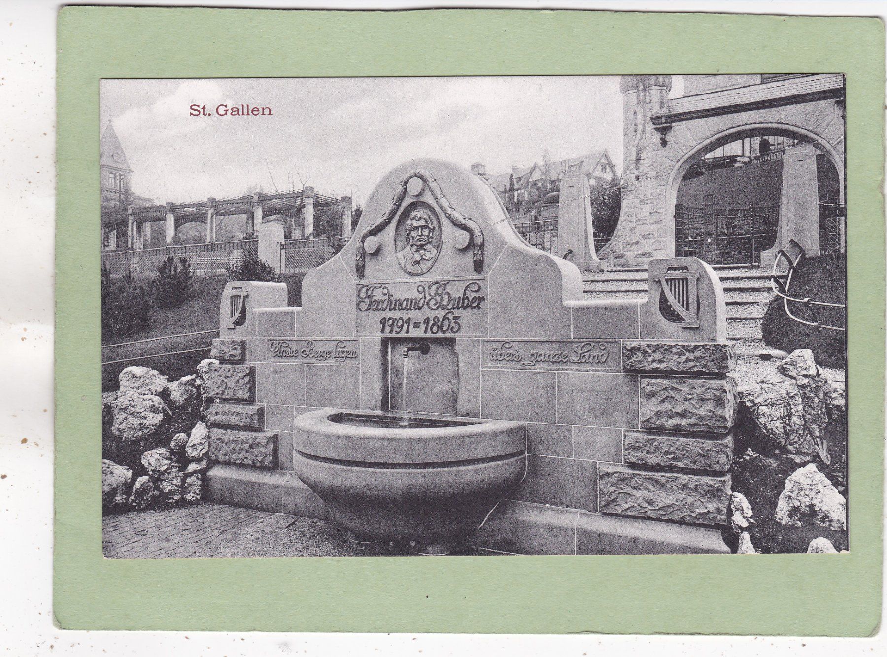 Cartes postales: St. Gallen Brunnen – D'occasion à Herisau par Lisegrat2008