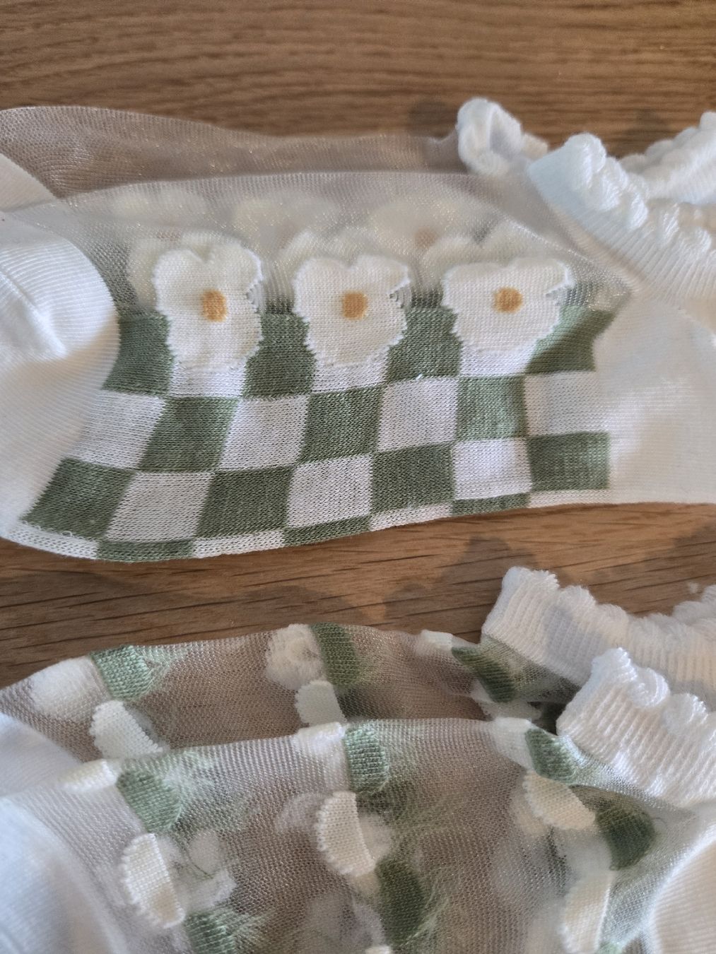 Socken: Hübsche 3er Pack Söckchen mit Blumen, 36-38 – Neu (gemäss Beschreibung) aus Dübendorf von Timulka 2