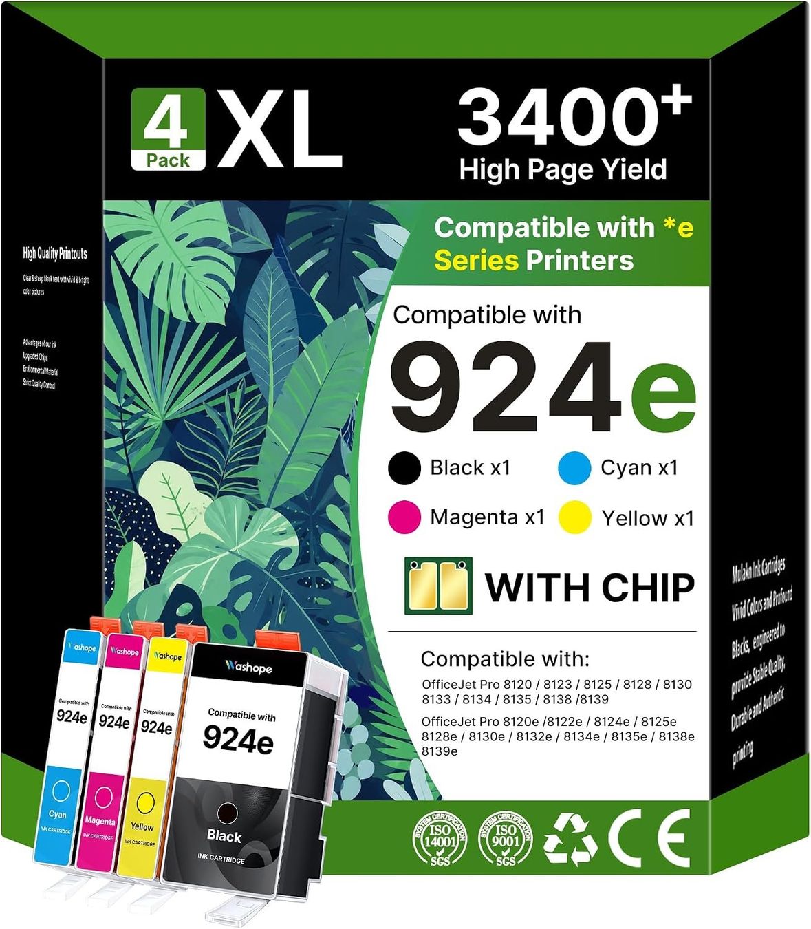 Hewlett Packard Cartucce per stampanti & toner: HP 924XL Druckerpatronen Multipack kompatibel – Nuovo e nell'imballaggio originale da Suhr venduto da TradeMasters