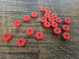 lego 4728 lot de 20 pièces Red Plant Flower 2 x 2 Rounded -