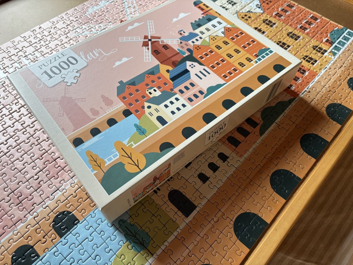 Puzzle: Puzzle Amsterdam 1000 Teile - komplett – Nuovo (secondo la descrizione) da Zweisimmen venduto da Domii 1