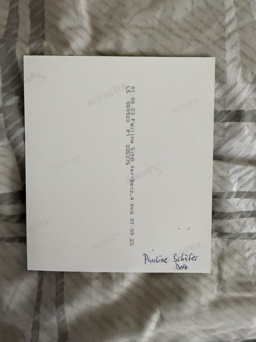 Autografi: Foto Pauline Schäfer mit Unterschrift – Usato da Rüschlikon venduto da andi_841 1