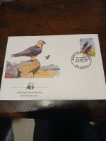 WWF Lesotho 1986, premier jour d'émission, enveloppe!