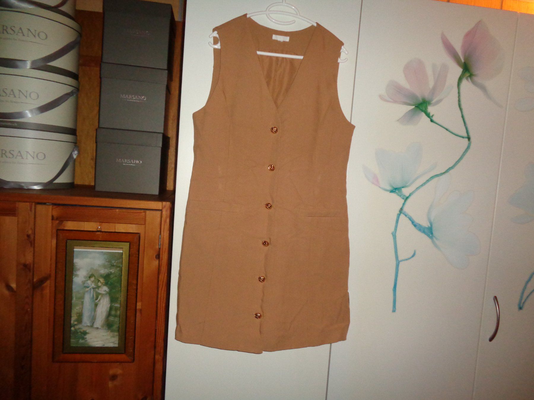H&M Vestiti: *** Kleid / Long-Weste / H&M / hübsche Knöpfe – Usato da Othmarsingen venduto da Leuchtturmlady