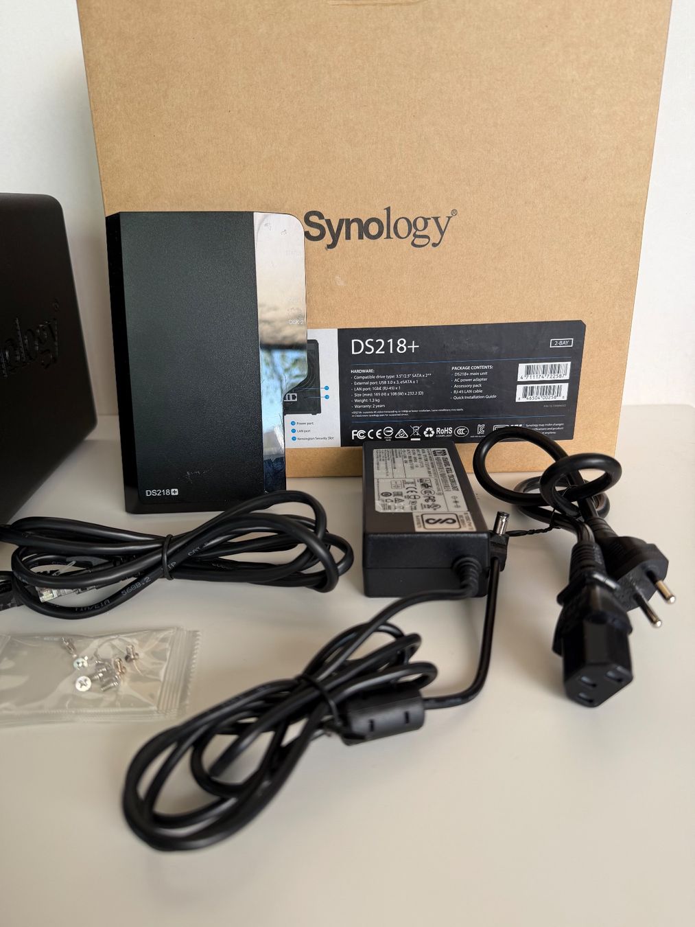 Synology Server: Synology NAS DS218+ (Ohne Harddisks) – Usato da Zollikerberg venduto da SmarterTec 3