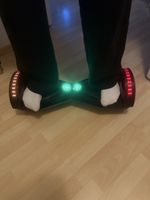 Hoverboard schwarz mit LED-Beleuchtung gebrauchter Zustand