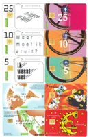 10 Telefonkarten Niederlande