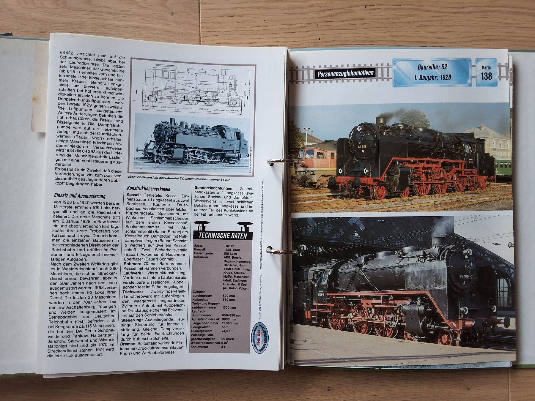 Libri: Das Archiv der Deutschen Dampflokomotiven – Usato da Lommiswil venduto da marico1955 2