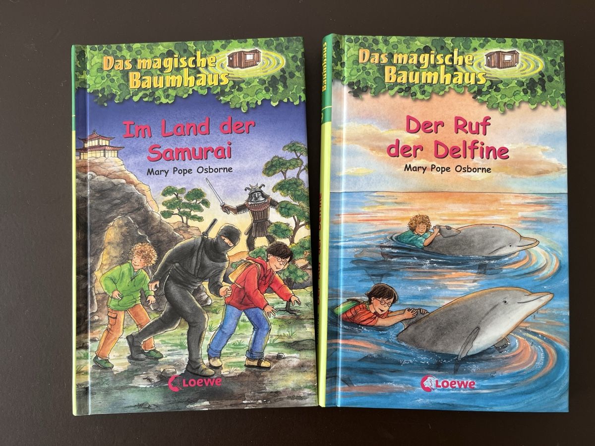 Libri: Das magische Baumhaus Buch 5 und 9 – Nuovo (secondo la descrizione) da Lommiswil venduto da Cabrio1