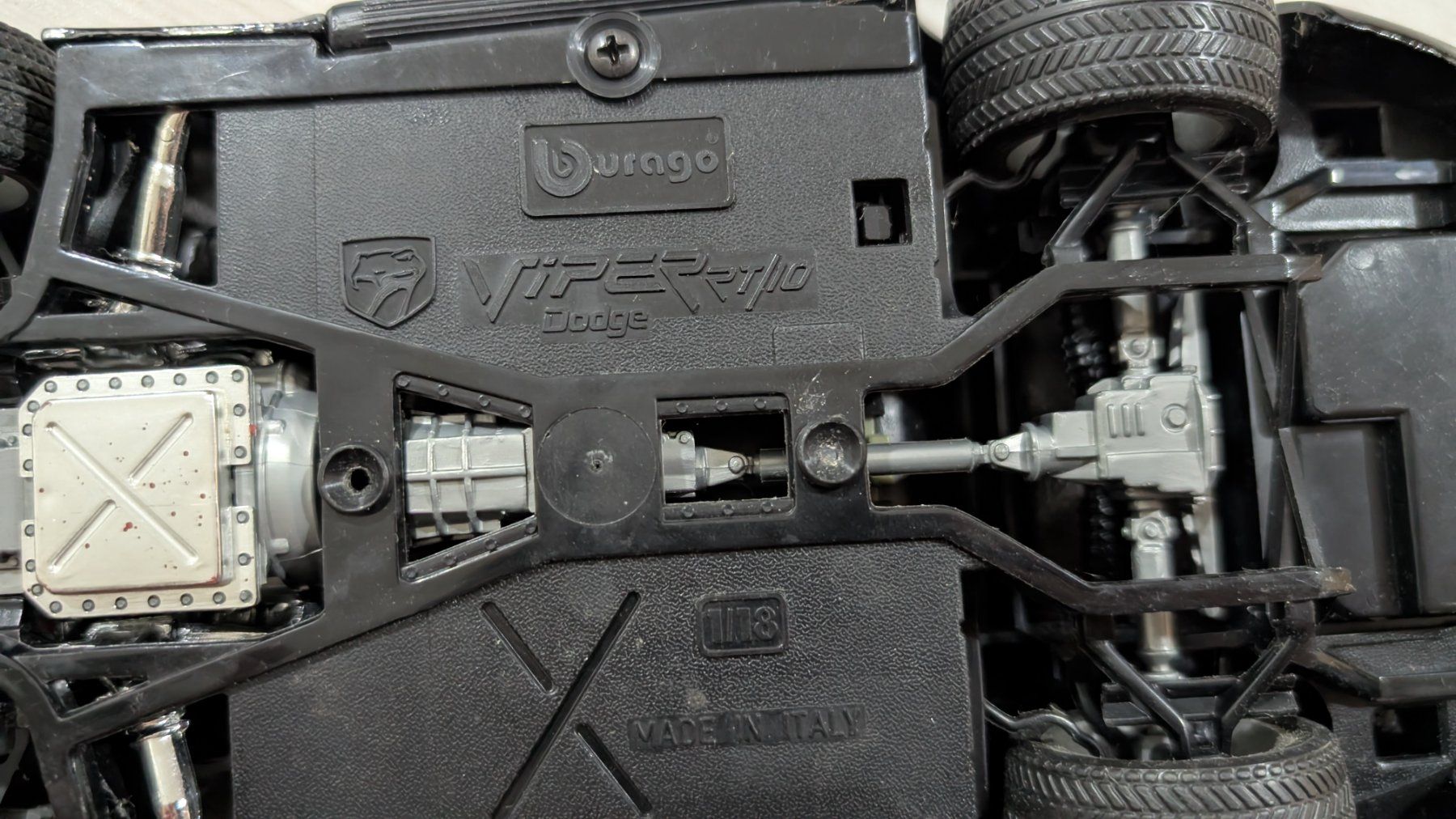 Bburago Modellini d'auto: Burago Dodge Viper 1/18 – Usato da Rohrbach venduto da Zidane6 4