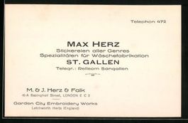 Vertreterkarte St. Gallen, Spezialitäte