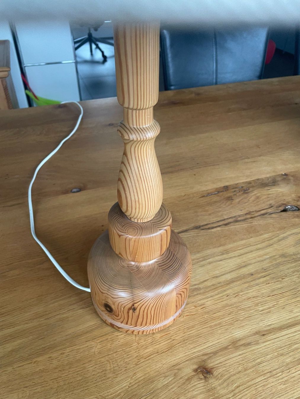 Linth Lampade: Schirmlampe Stoff von Linth Möbel – Usato da Schübelbach venduto da markusae 1