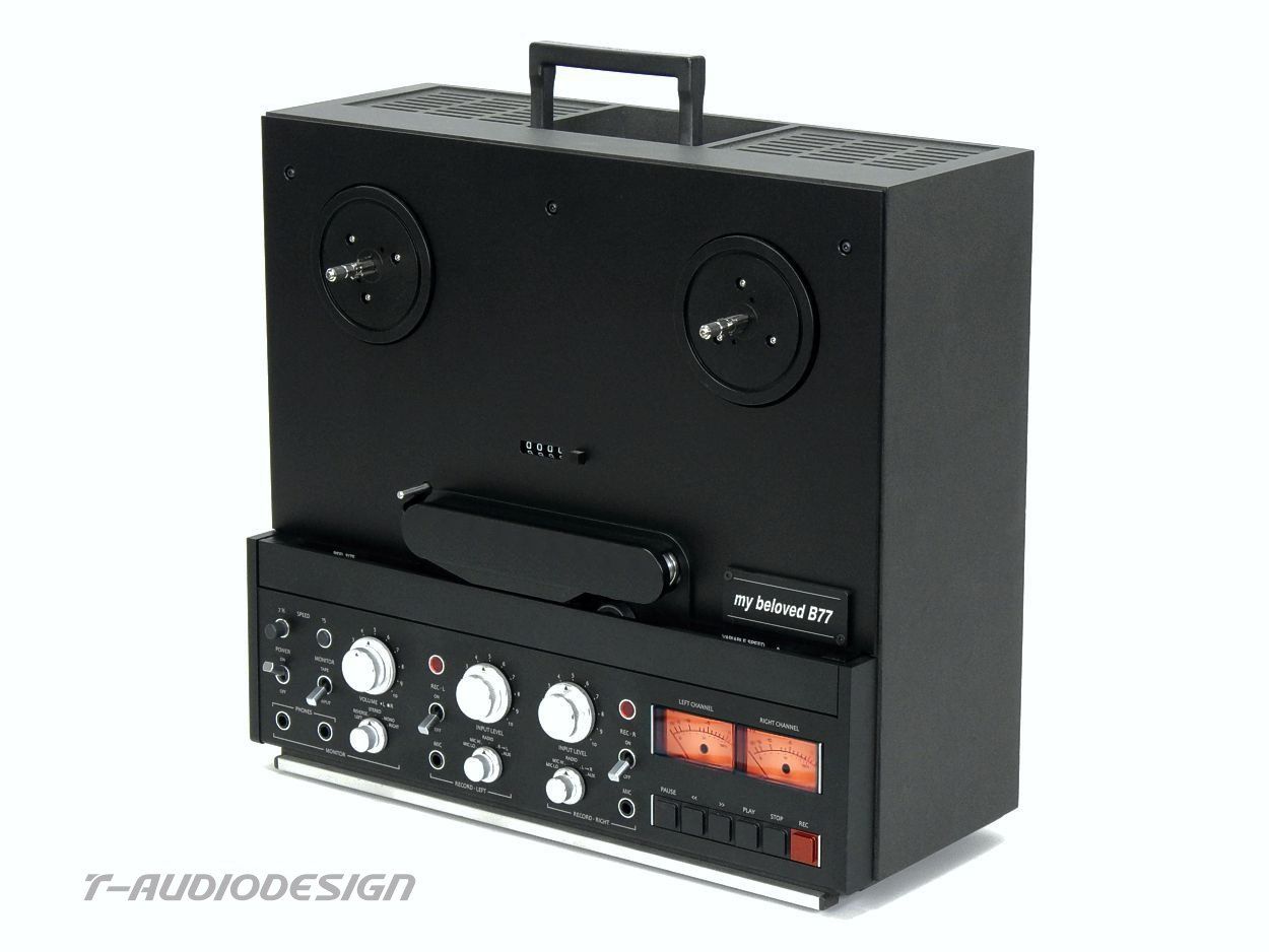 Revox Apparecchi a nastro: Workshop - ReVox B77 Design Umbau schwarz... – Nuovo (secondo la descrizione) da Lohn-Ammannsegg venduto da Techtrading-GmbH 5