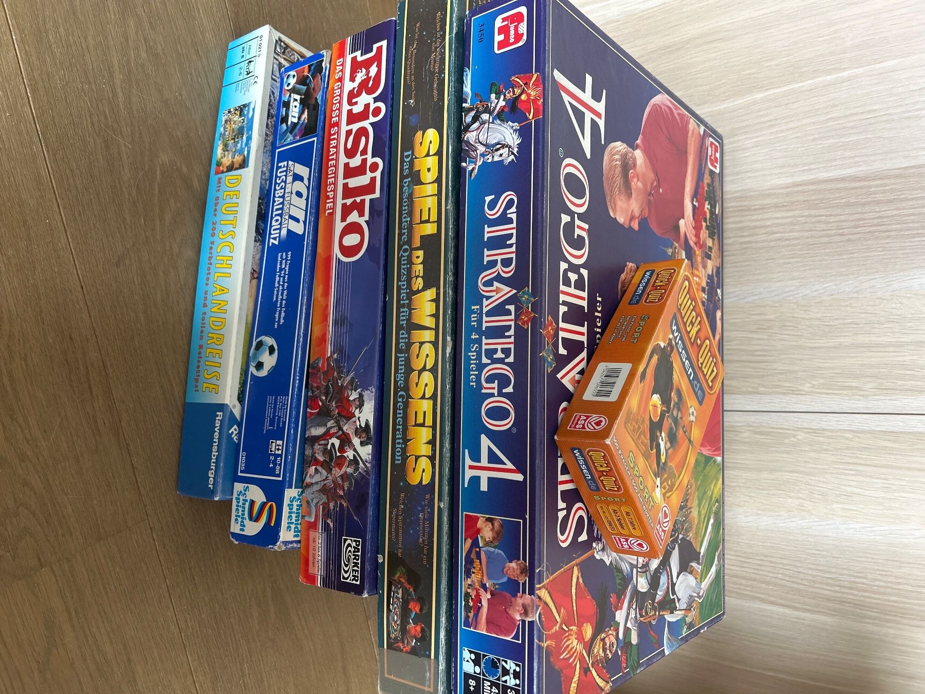 Parker Giochi: Spiele Set Brettspiele Parker Ravensburger Risiko Stratego – Usato da Rorschach venduto da schastje