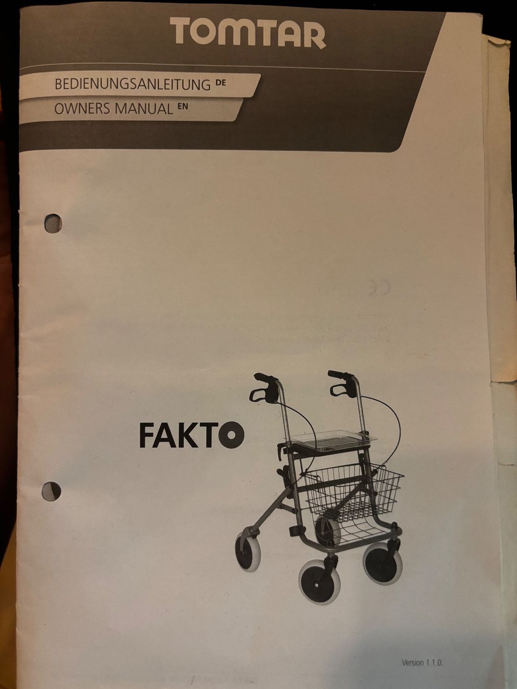 Aides à la marche: Rollator – D'occasion à Holziken par _Catja_ 4