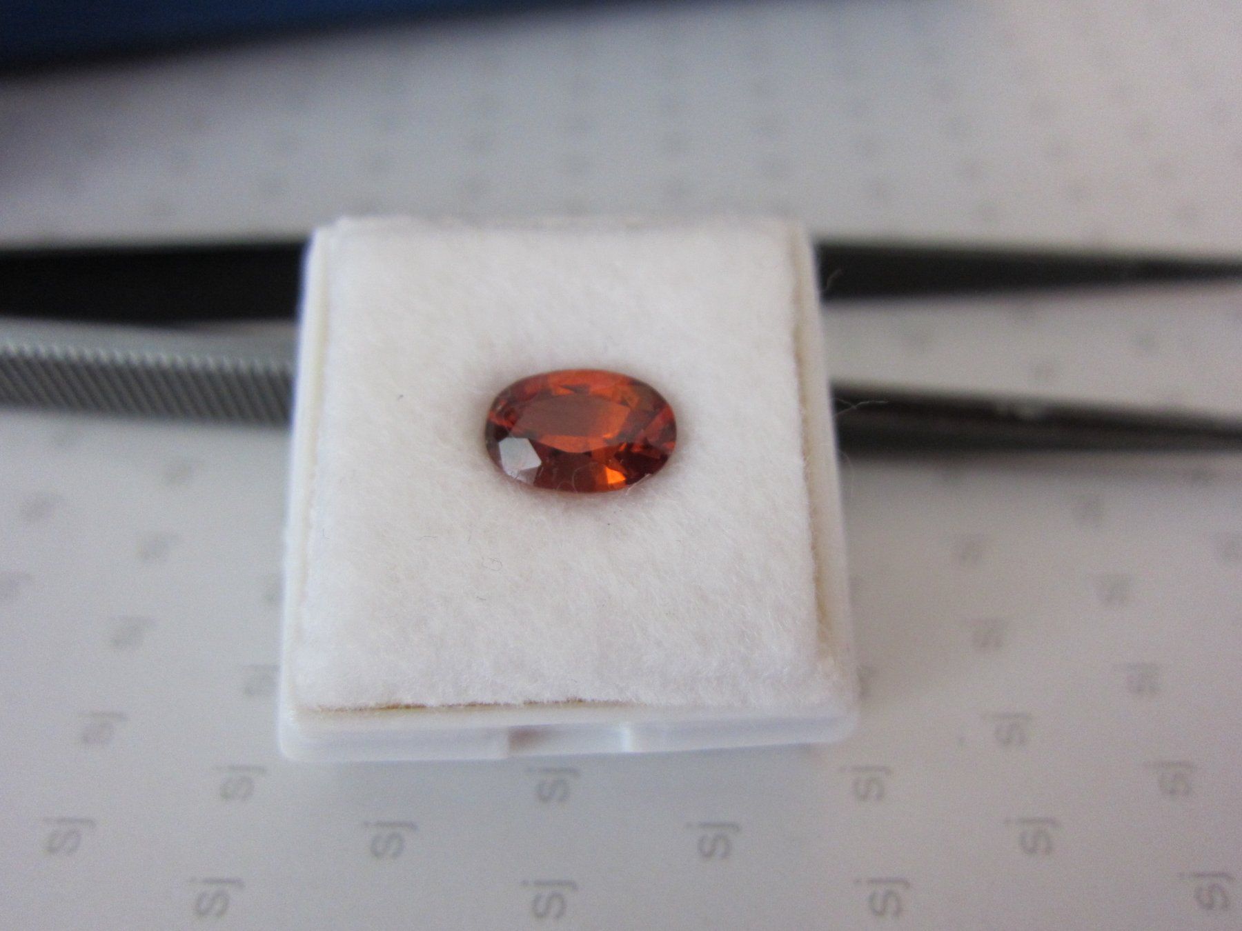 Pietre preziose: Hessonit Granat 1.53 ct VS - Sale – Nuovo e nell'imballaggio originale da Zürich venduto da Coloursofceylon 1