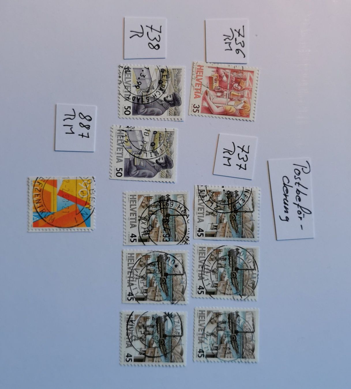 Tutti i francobolli: RM 1994 – Usato da Aadorf venduto da Chnorli-Furz