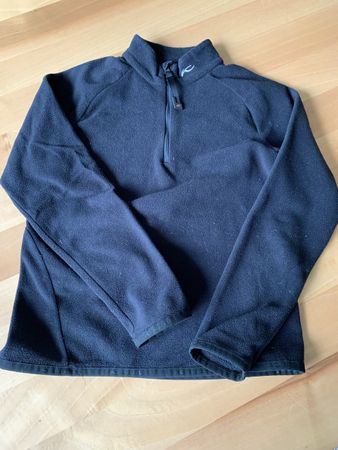 Lasse Kjus Fleecepullover schwarz Gr. 140