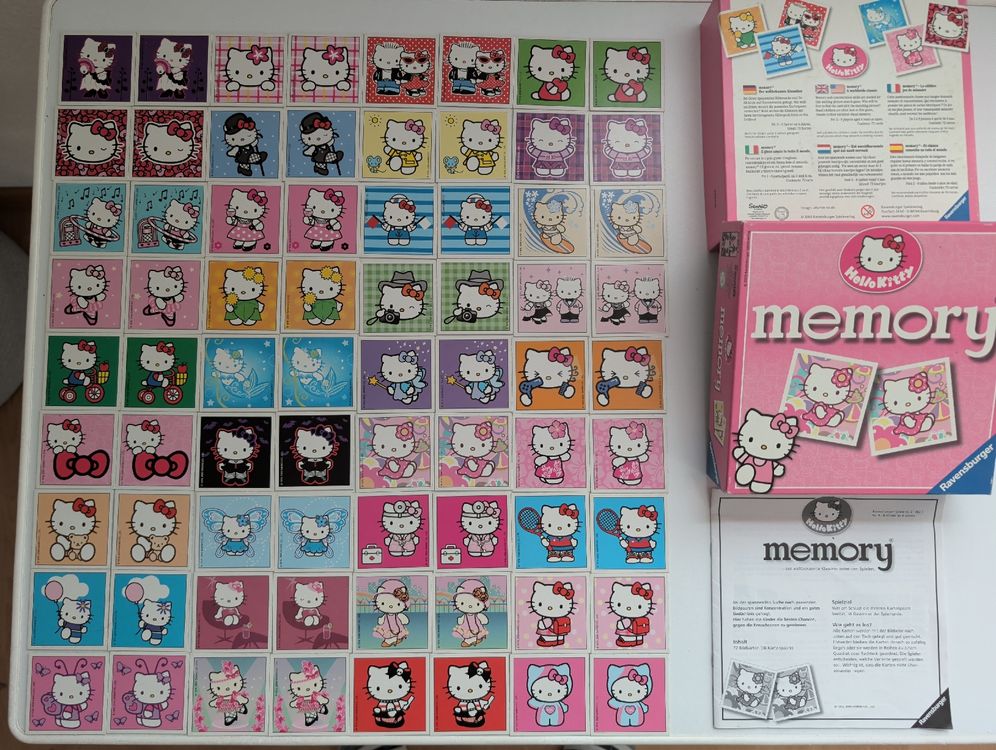 Hello Kitty Memory, Ravensburger, komplett, Top! (Gebraucht) in ...
