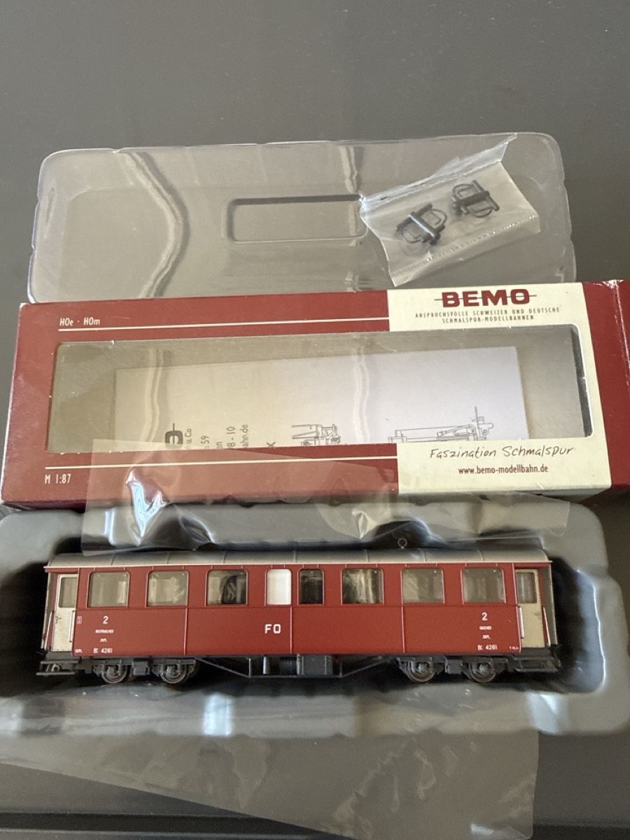 Bemo Trains électriques: Bemo FO/RhB Personenwagen – Neuf (Voir description) à Thusis par Jasmin1991995