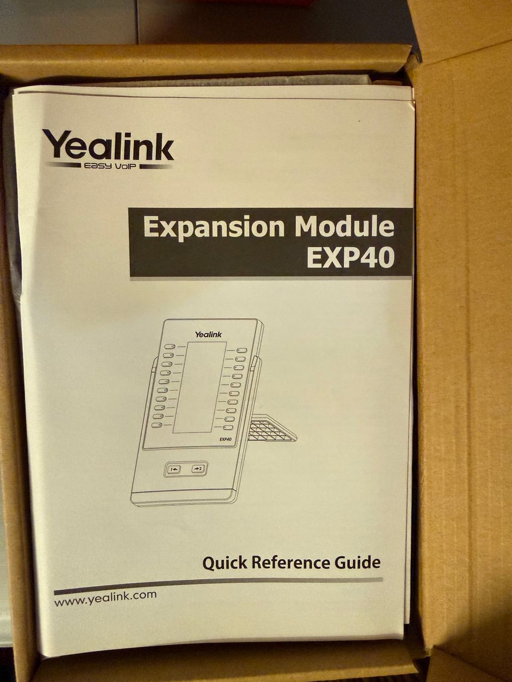 Yealink Telefoni: Yealink EXP40 – Nuovo e nell'imballaggio originale da Uster venduto da mar_6tbc 1