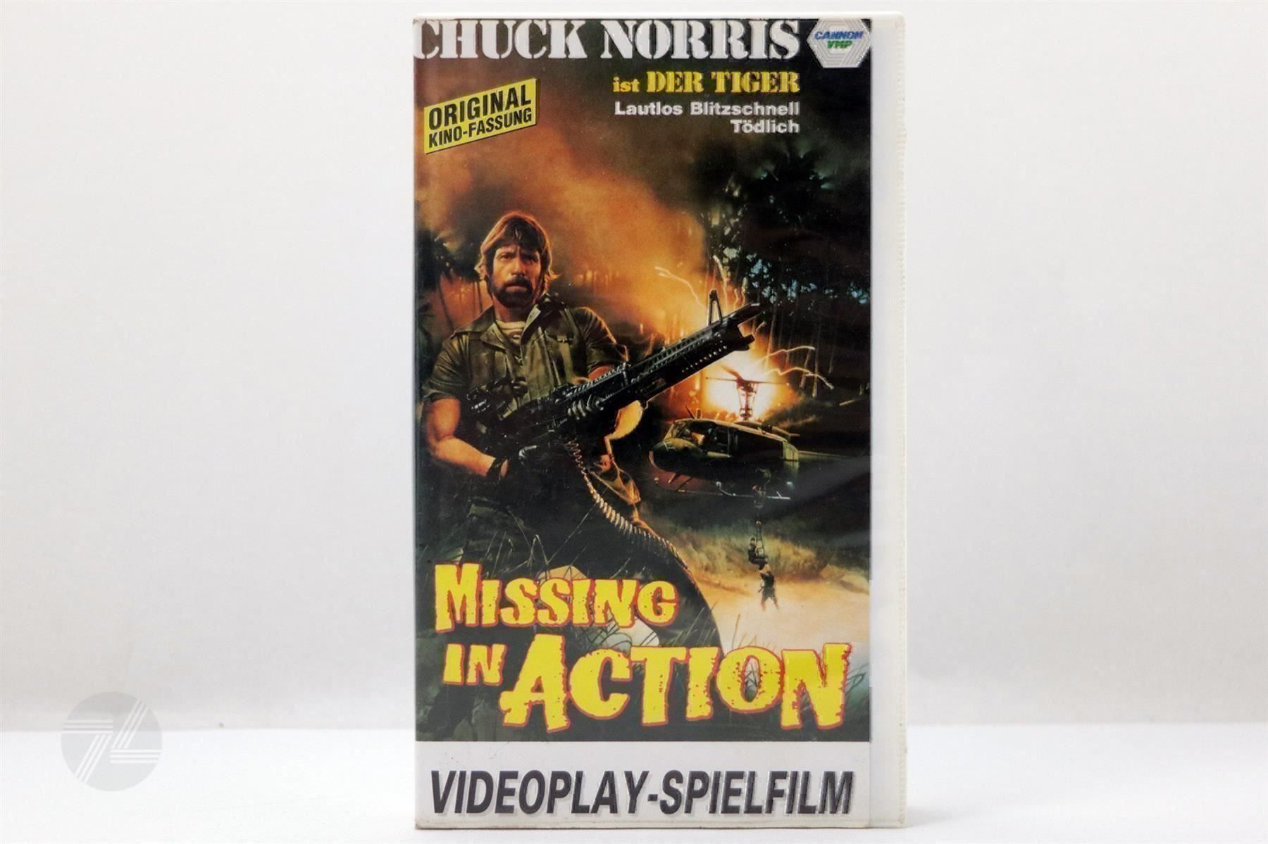 Tutti i VHS: Missing in Action mit  Chuck Norris VHS VideoPlay – Usato da Remetschwil venduto da Privatflohmi