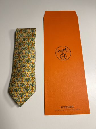 Hermès Delphin Krawatte