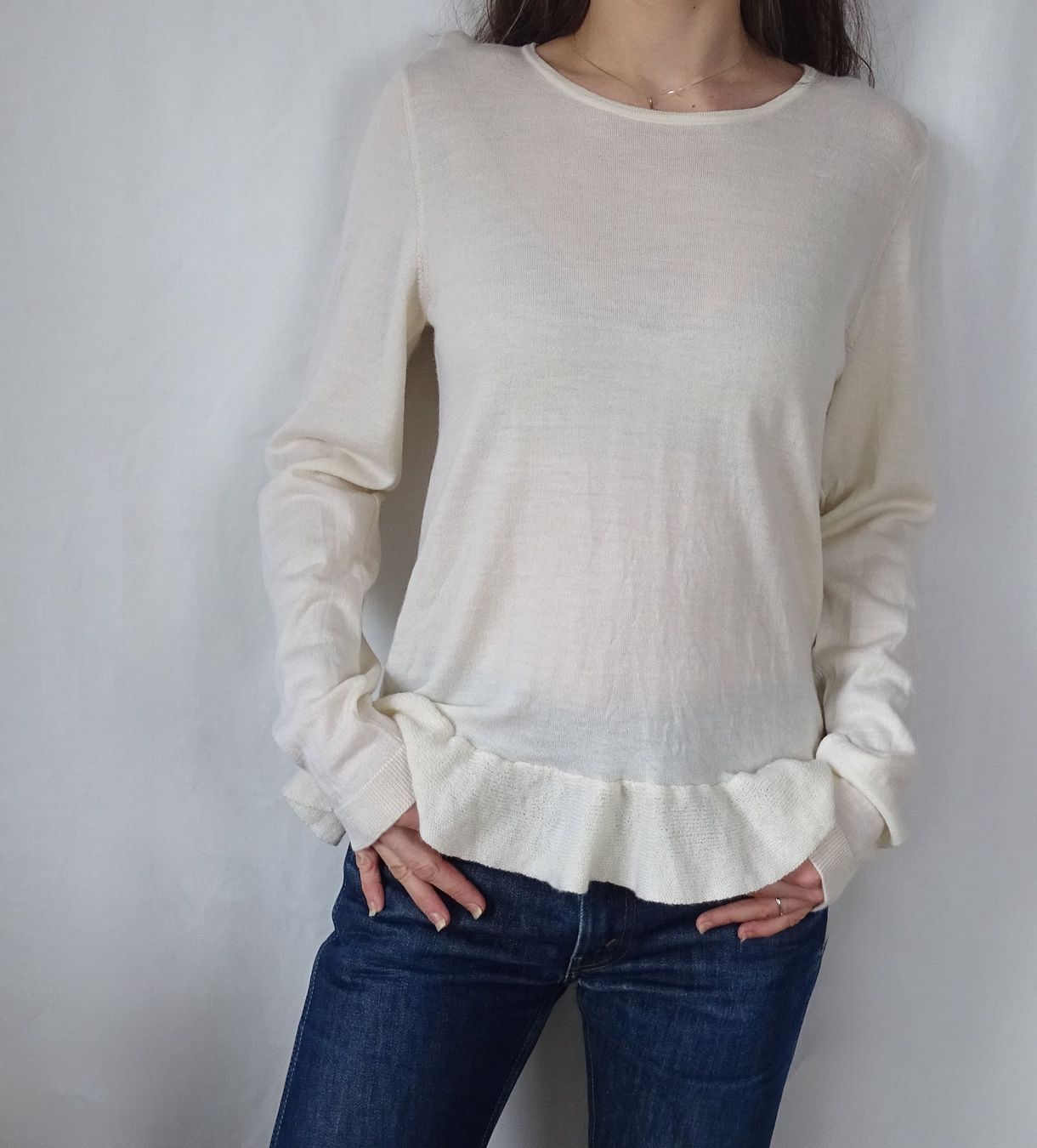 Maglioni & Felpe: Beiger Pullover, 100% Schurwolle, Grösse L - Inner Mongolia – Usato da Solothurn venduto da hli_n69n 1