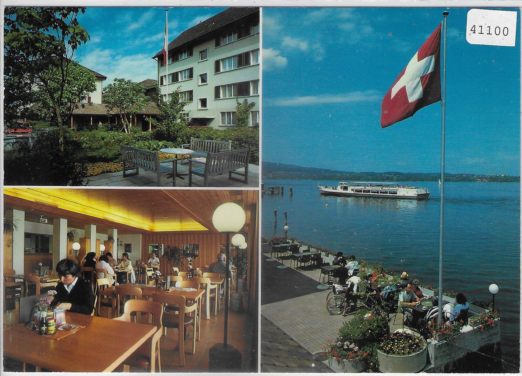 Cartes postales: Berlingen - Neutal Tea-room Seepark – D'occasion à Ettingen par Kartenplanet