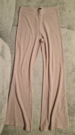 Pantalon taille haute Even&Odd Petite rose clair M
