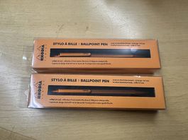 2 neue Rhodia scRipt 0,7 mm Kugelschreiber ? Orange