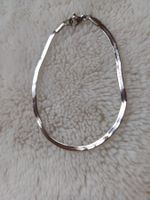 Armband mit Schlangenkette  -  Lange: 18 cm - Breite: 2 mm