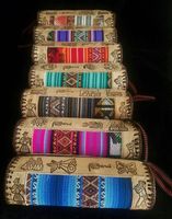 Peru Federmappe Stifte Rolle, NEU!!!