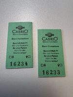 Cabrio Stanserhorn-Bahn Spezialbillett F1 2 Stk