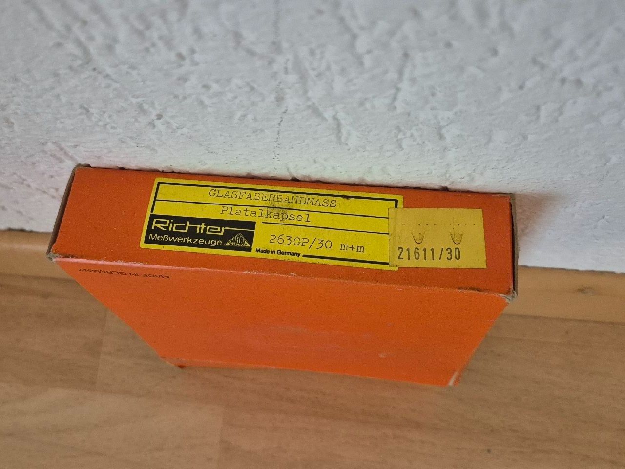 Messen: Glasfaser Massband 30m Richter – Neu und originalverpackt aus Schwyz von Vesparider01 1