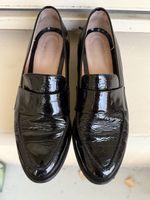 Lack Loafers, Schwarz, Grösse 38