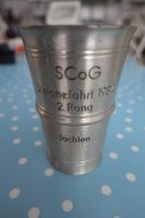 Zinn Becher mit Engelstempel SCog Distanzfahrt 1984 Jachten