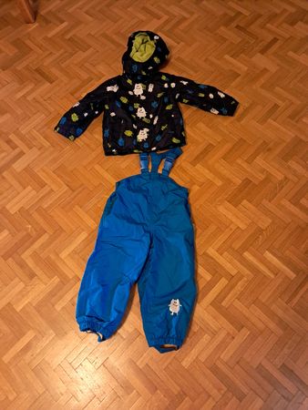 Ensemble ski bébé veste + salopette 💙 86/92