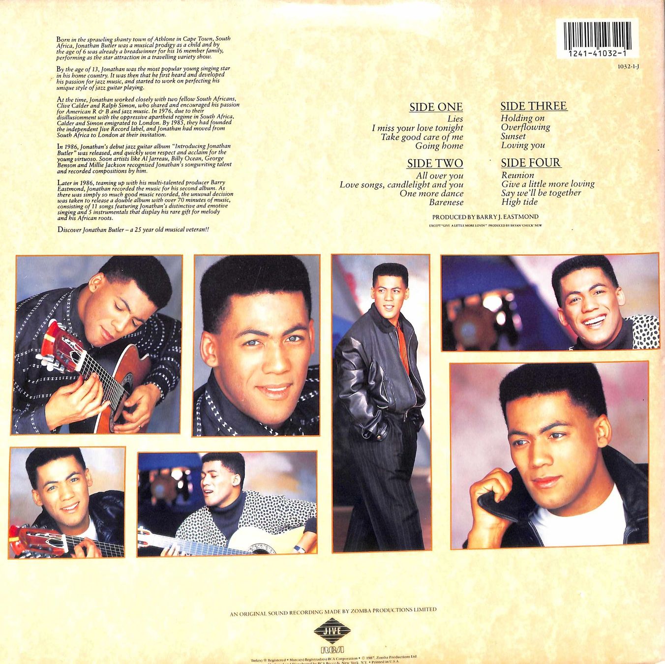 Dischi in vinile: LP: Jonathan Butler - Doppelalbum – Usato da Trimmis venduto da Dres2 3
