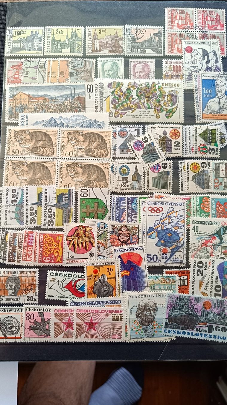 Tous les timbres: Briefmarken Tschechoslowakei – D'occasion à Fischingen par Mkr81 1