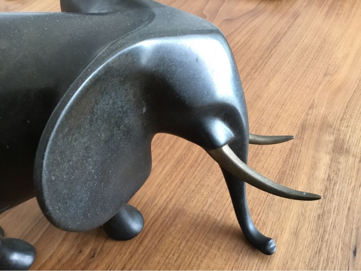 Sculture & Statue: Bronce Elefant Loet – Usato da St. Gallen venduto da roli808 2