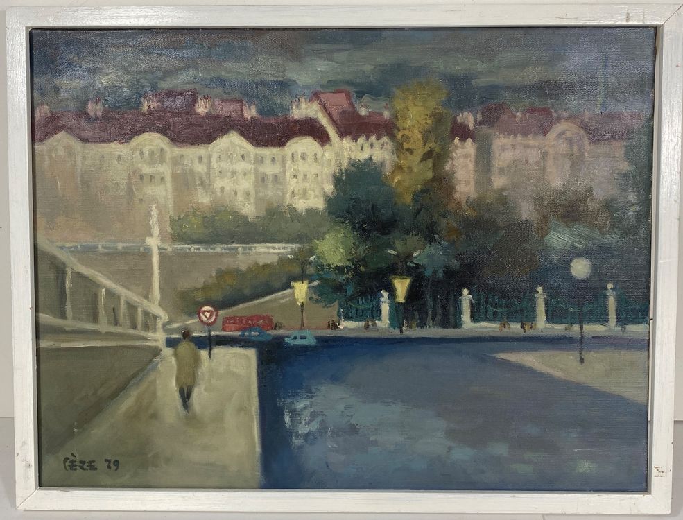 Paul CEZE (1921) Genf Stadt Gemälde Kaufen auf Ricardo