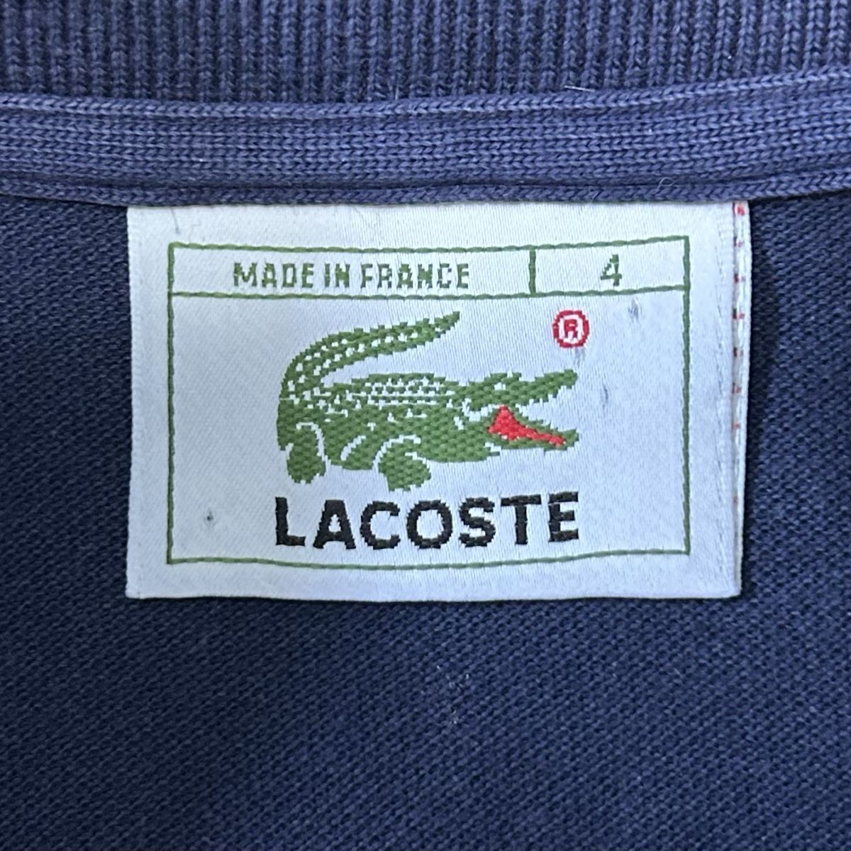 Lacoste Polo-Shirts: Vintage Lacoste navy blue poloshirt – Gebraucht aus brent von fukusapes 3