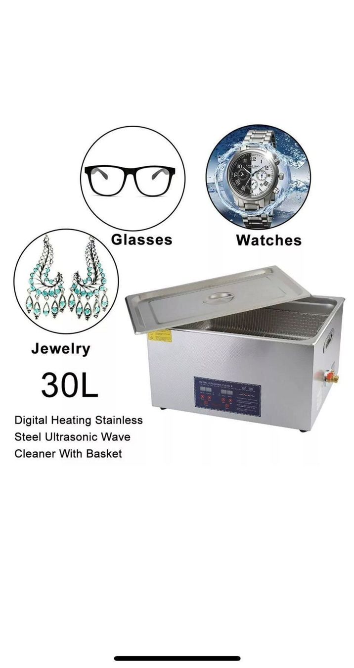 Tutte le macchine: +Ultraschallreiniger 30liter – Nuovo e nell'imballaggio originale da Amriswil venduto da JaJa-Express 4