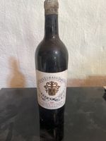 Weinflasche Gressier Grand Poujeaux, Moulis 1929, Rarität!
