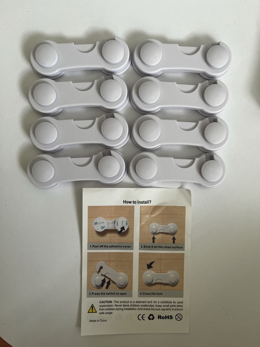 Cadenas: Lot 8 Verrous sécurité enfant – Neuf (Voir description) à Champlan par Cjayretro