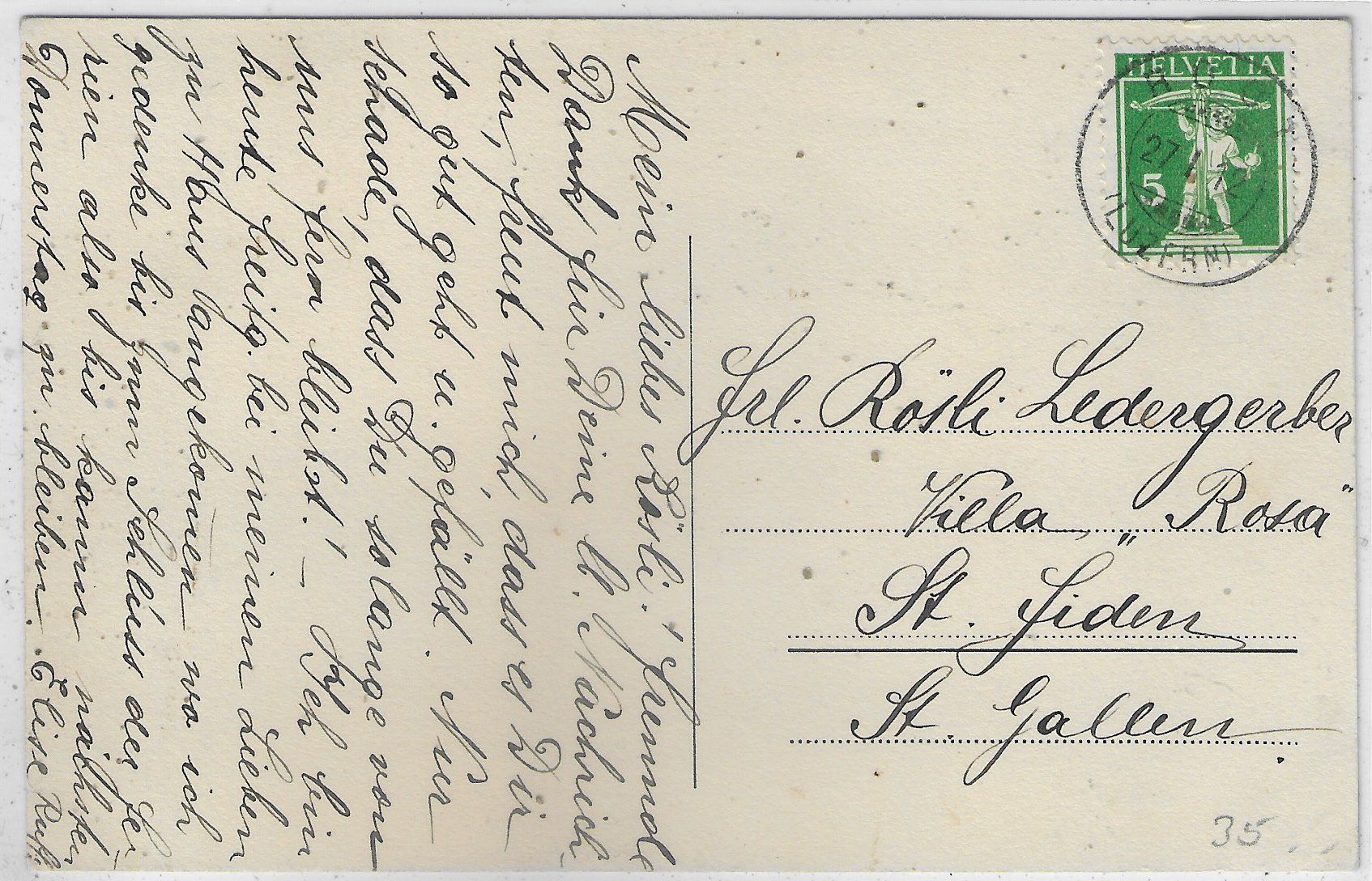 Cartoline postali: Gruss aus Ober-Dierikon – Difettoso da Ettingen venduto da Kartenplanet 1