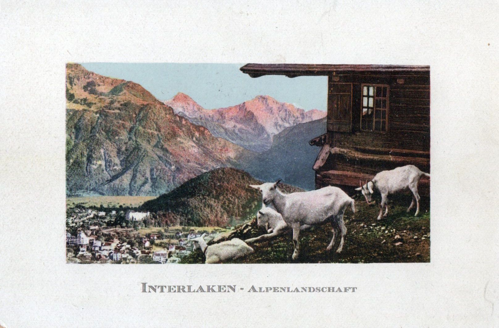 Cartes postales: Interlaken - Alpenlandschaft – Neuf (Voir description) à Melano par pisonsdro