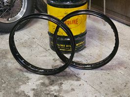 Oldtimer Felgen Engländer Motorrad