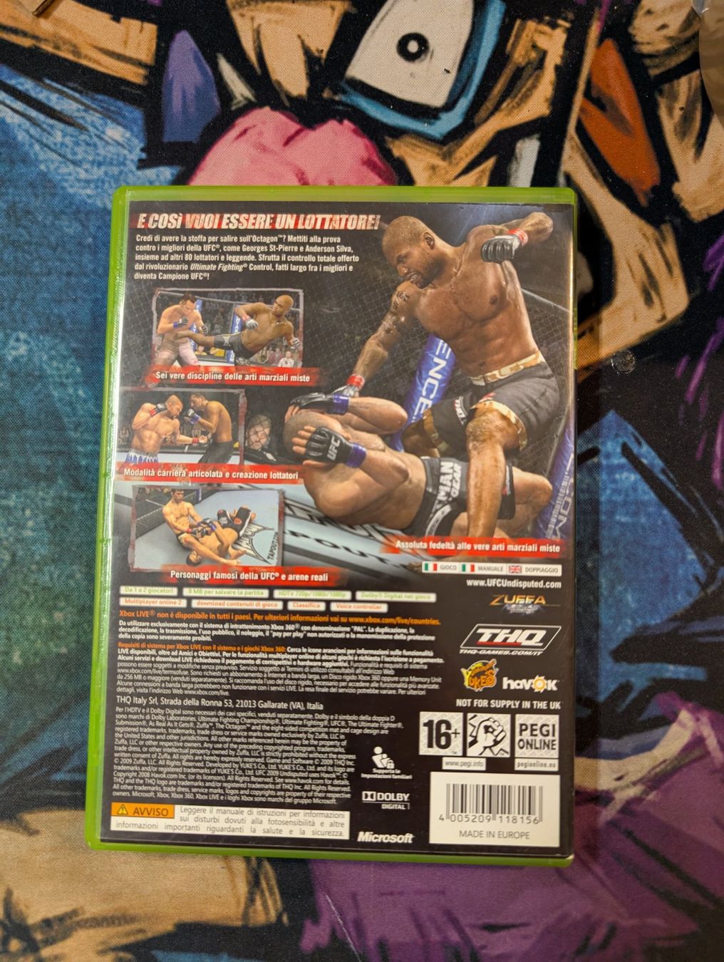 Giochi: UFC undisputed Microsoft Xbox 360 – Usato da Giubiasco venduto da Ticinerd 1